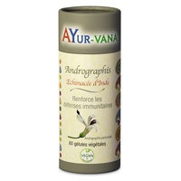 Andrographis 60 cápsulas vegetais - Ayur-Vana