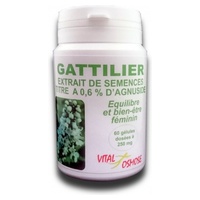 Árvore casta 60 cápsulas de 250mg - Vital Osmose