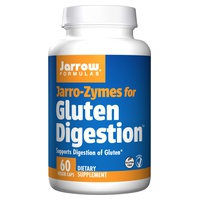  - Frasco de digestão de glúten Zymes 60 cápsulas vegetais - Jarrow Formulas
