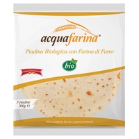 Piadina soletrada bio 3 unidades de 300g - Acquafarina