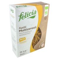 Bio multigrain fusilli 340 g - Felicia Bio