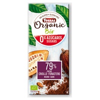 Chocolate amargo 79% cacau crioulo estrangeiro 100 g (Chocolate - Cacau) - Torras