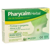 Pharycalm Herbal Dor de Garganta 24 comprimidos - Pharysol