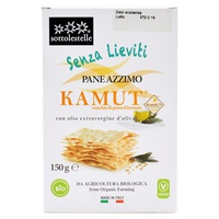 Pão sem fermento Khorasan Kamut® 150 g - Sottolestelle