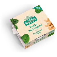 Pesto orgânico de couve e manjericão 140 g - Obrador Sorribas