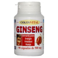 Ginseng Panax 90 cápsulas - Oikos