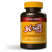 cápsulas de óleo de krill 60 cápsulas - Enzime Sabinco