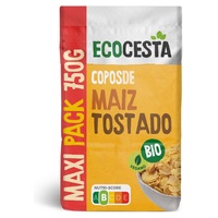 Maxi Pack Flocos Torrados de Milho Bio 750 g - Ecocesta