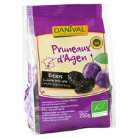 Grandes ameixas orgânicas 250 g - Danival