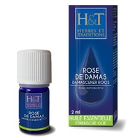 Óleo Essencial Rosa Chá (Rose damascena) 2 ml de óleo essencial (Rosas) - Herbes & Traditions