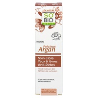 Argan Precious Day Tratamento antirrugas para os olhos e lábios 15 ml de gel - So'Bio