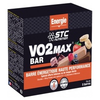 Barra Energética VO2Max Chocolate 5 barras de 45g - STC Nutrition