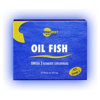 Oil Fish Omega 3 Alta Concentração 60 cápsulas - Waydiet