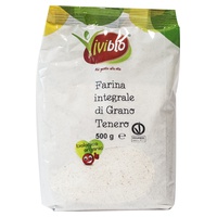 Farinha de Trigo Integral 500 g de pó - Vivibio