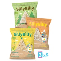 Pacote de degustação de triângulos 9 unidades de 30g - SillyBilly