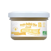 Purê salgado de bebê orgânico Parsnip 100 g - Mon Bébé Bio et Moi