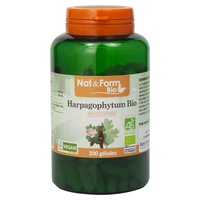 Harpagofito Bio 200 cápsulas vegetais - Nat & Form