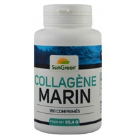 Colagénio Marinho e Vitamina C 180 comprimidos de 500mg - SUNGREEN