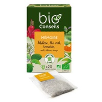 Infusão Memória Bio 20 unidades - Bio Conseils