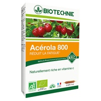 Acerola Bio 20 ampolas de 10ml - Biotechnie