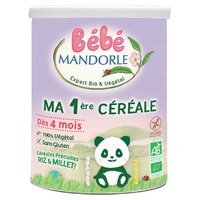 Ma Primeiro Cereal a partir dos 4 meses sem Glúten Bio 400 g de pó - La Mandorle