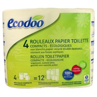 Papel higiênico 4 unidades - Ecodoo