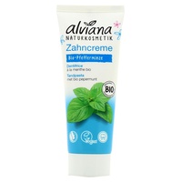 Creme dental com hortelã 75 ml - Alviana