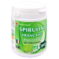 Flocos de Spirulina Francesa Bio 100 g de pó - Vecteur Sante