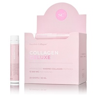 Pacote de 20 doses de colágeno Deluxe Shot 20 ampolas de 25ml - Swedish collagen