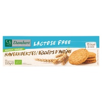 Biscoitos de Aveia sem lactose Bio 110 g - Damhert Nutrition