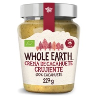 Creme de Amendoim Crocante Bio 227 g - Whole Earth