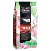 Crackers de Spirulina, Tomate e Manjericão 90 g - Gourmet spiruline