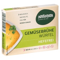 Caldo Vegetal em Cubos Sem Levedura 72 g - Naturata