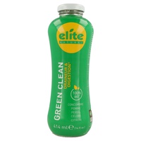 Bebida Green Clear Drenante e Digestão Bio 414 ml (Limão - Maçã - Aipo - Salsa - Pepino) - Elite Naturel