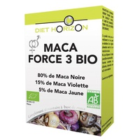 Maca Força 3 Bio 60 pérolas - Diet Horizon