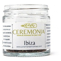 Mistura de resinas e incensos de Ibiza, aroma quente e baunilha 30 g - Ceremonia