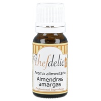 Aroma de Amêndoas Amargas Concentrado sem glúten 10 ml - Chefdelice