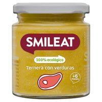 Boião de Vitela com Legumes Bio 230 g - Smileat