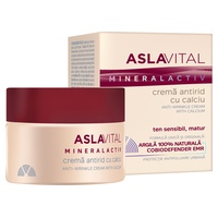 Creme anti-rugas com cálcio 50 ml de creme - Asla Vital