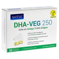 Dha-Veg 250 (250 Mg De Dha D'Algue) 30 cápsulas - Natesis