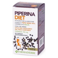 Dieta piperina 60 comprimidos - Farmaderbe