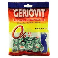 Rebuçados Mini Eucalipto sem açúcar 1 kg (Eucalipto) - Geriovit