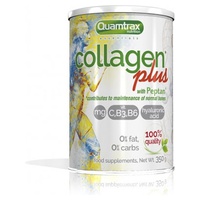 Collagen Plus com peptan neutro 350 g de pó - Quamtrax Nutrition