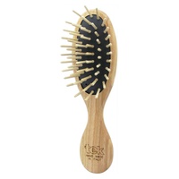 Mini Escova Oval de Cinza Natural 1 unidade - Beliflor
