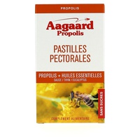 Pastilhas peitorais de própolis 30 unidades - Aagaard