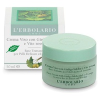 Creme Facial de Ginkgo Biloba e Vite Rosa 50 ml - L'Erbolario
