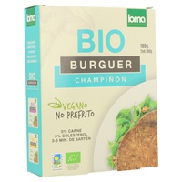 Hambúrguer Vegetal com Cogumelos Bio 160 g - Loma Ecológicos