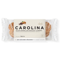 Bolachas 0% Açúcar Integral Artesãs com Chocolate e Amêndoa 180 g - Carolina