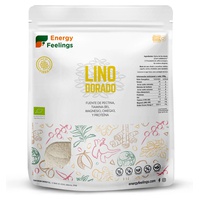 Farinha de Linhaça Dourada 500 g de pó - Energy Feelings
