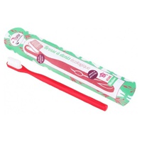 Escova de dentes ecológica recarregável Red Medium 1 unidade - Lamazuna